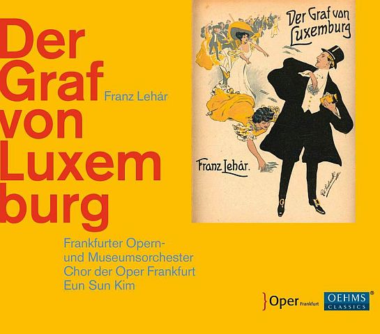 cd cover Lehar Der Graf von Luxemburg