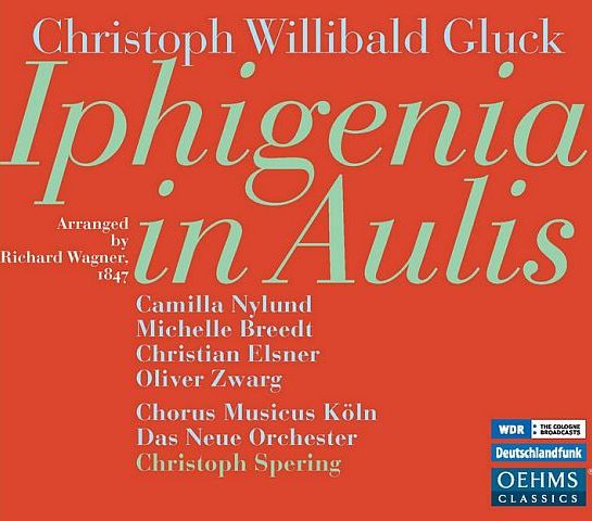 cd cover Wagner Iphigenia in Aulis